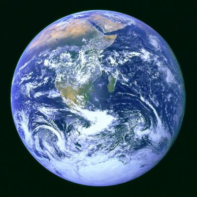 Blue Marble photo of Earth